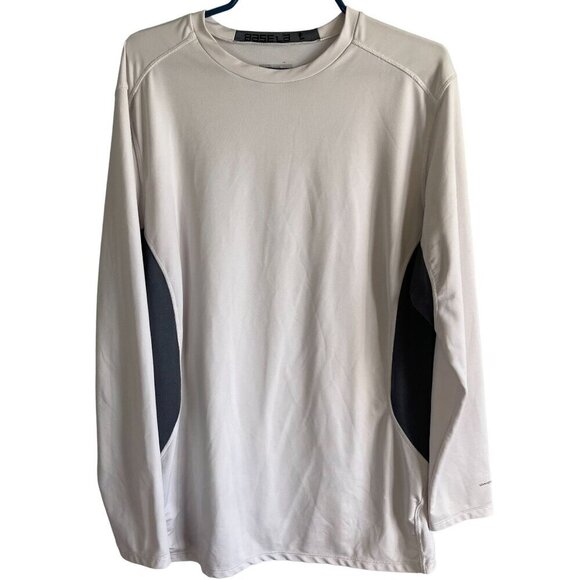Layer 8 Mens White Quick Dry Long Sleeve Crew Neck Base Layer 2XL - Picture 1 of 12
